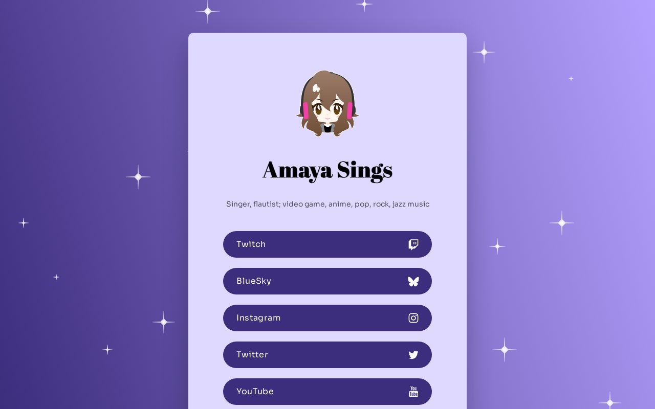 Amaya Sings